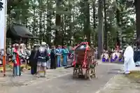 米川八幡神社のお祭り