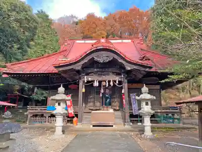 阿豆佐味天神社の本殿・本堂