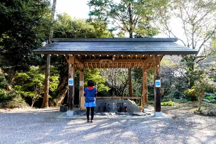 加佐登神社の手水舎