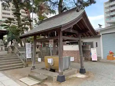 松原神社の手水舎
