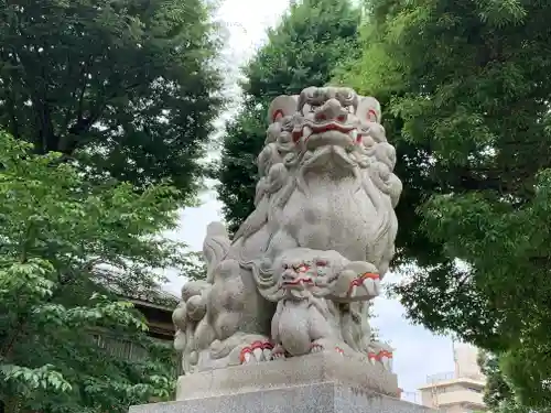荻窪白山神社の狛犬