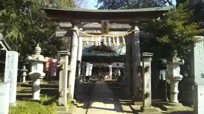 沓掛香取神社の鳥居
