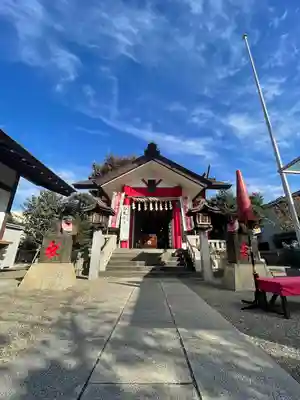 元郷氷川神社の本殿・本堂