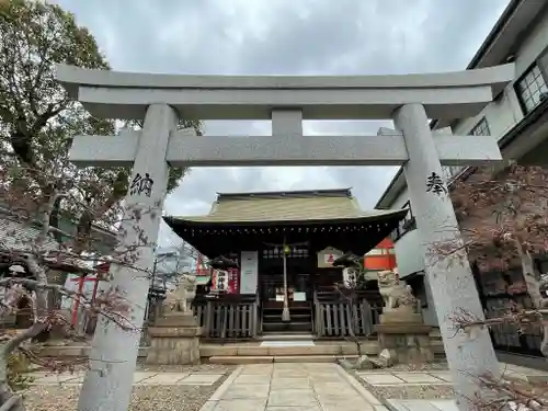 南宮宇佐八幡神社（脇浜神社）の鳥居