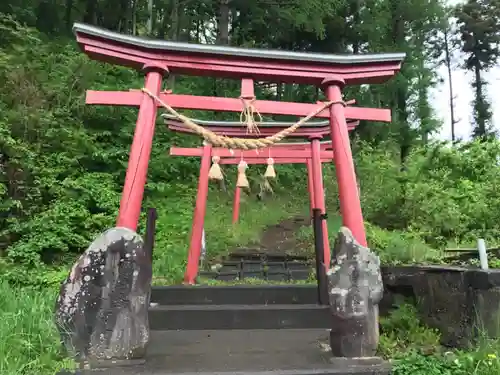 蒼前神社の鳥居