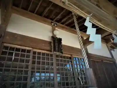 諏訪神社の本殿・本堂