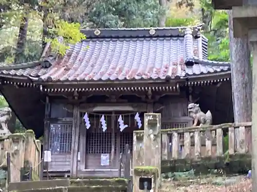 長谷部神社（加賀市）の本殿