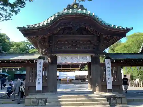 三嶋大社の山門・神門