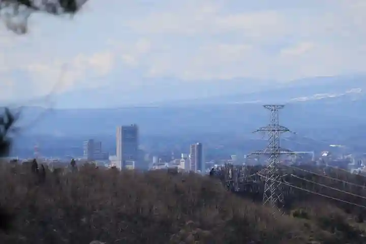 三渡神社の景色