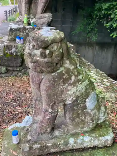 冠嶽神社の狛犬