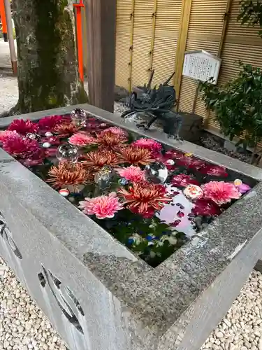 蛇窪神社の手水