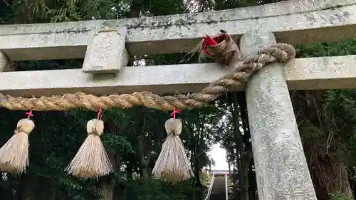 縣主神社の鳥居