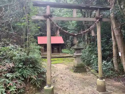 津島社の鳥居