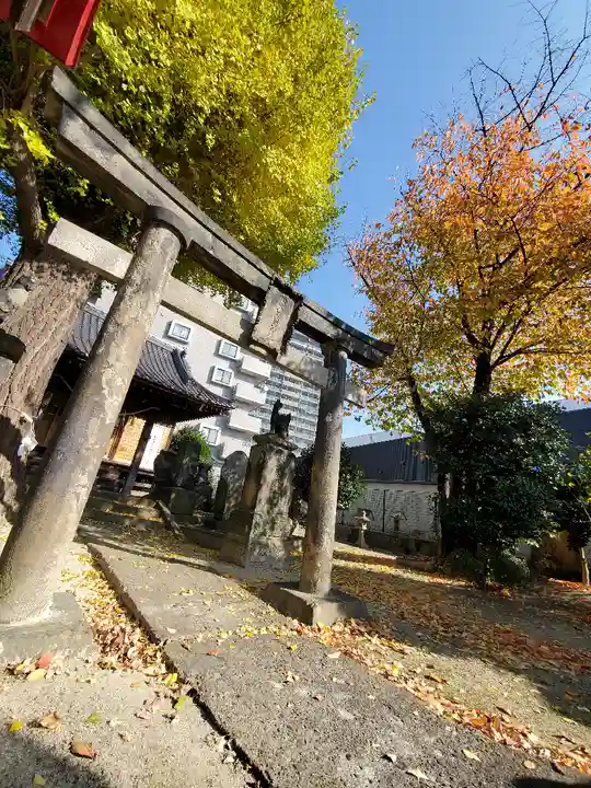 晴門田神社の鳥居