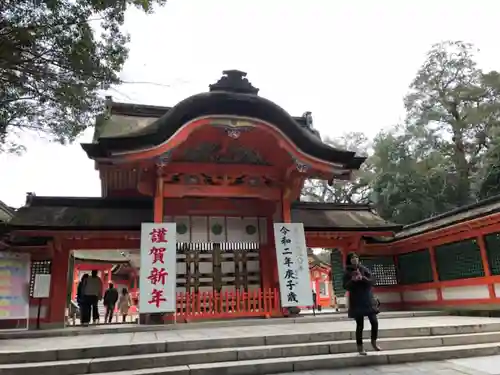 宇佐神宮の山門・神門