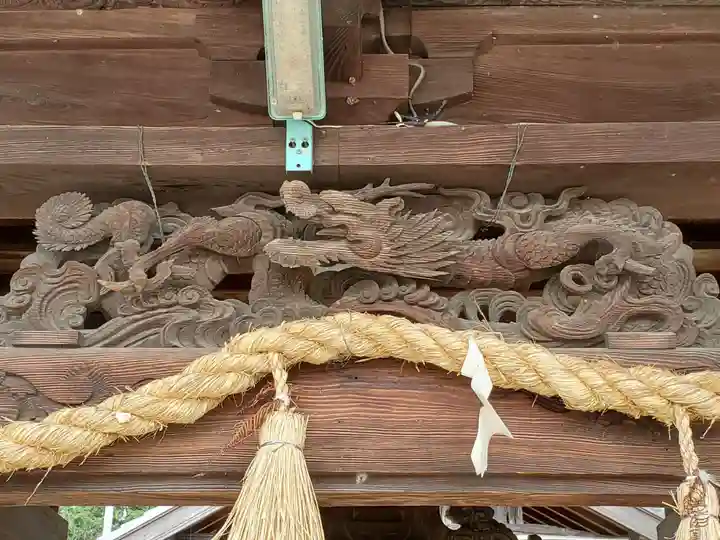 八幡神社の芸術