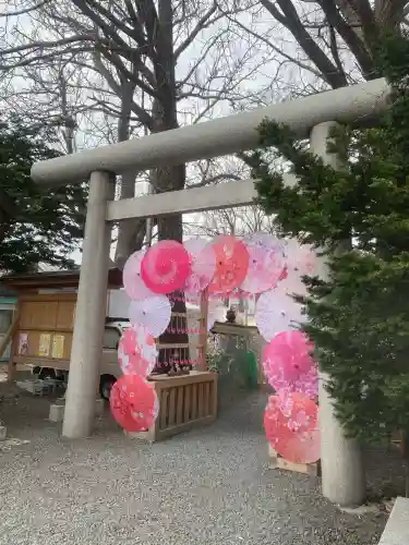 札幌諏訪神社の鳥居