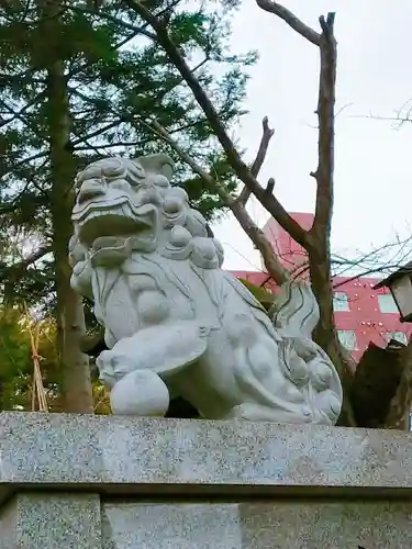 手稲神社の狛犬