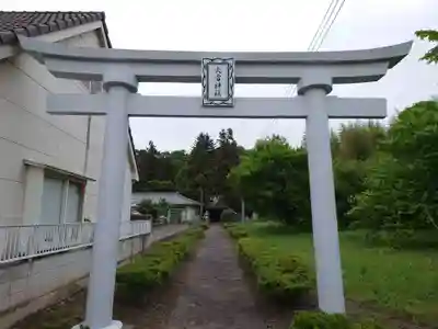 火雷神社の鳥居