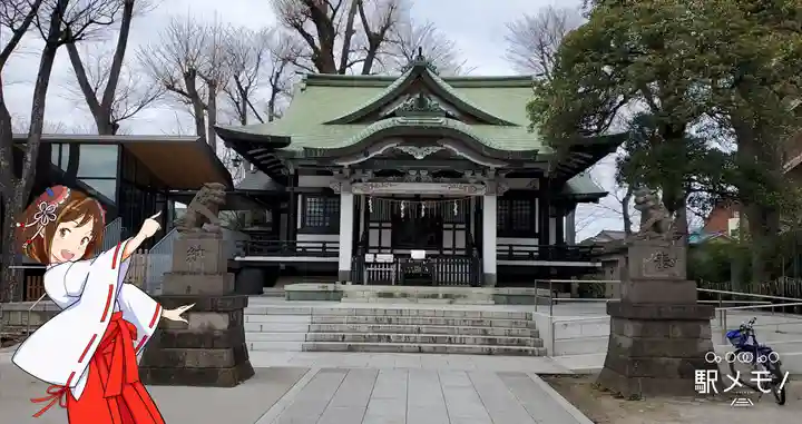 亀有香取神社の本殿・本堂