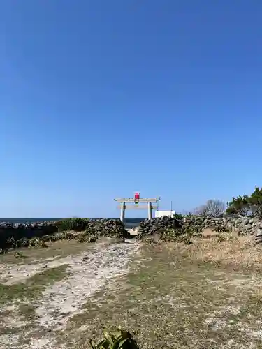 夢崎明神の鳥居