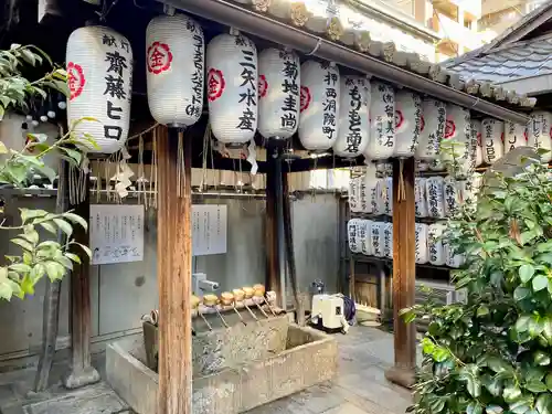 御金神社の手水舎