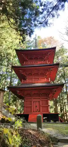 木幡山隠津島神社(二本松市)の塔