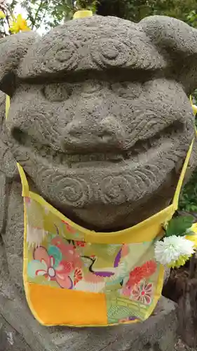 菊田神社の狛犬