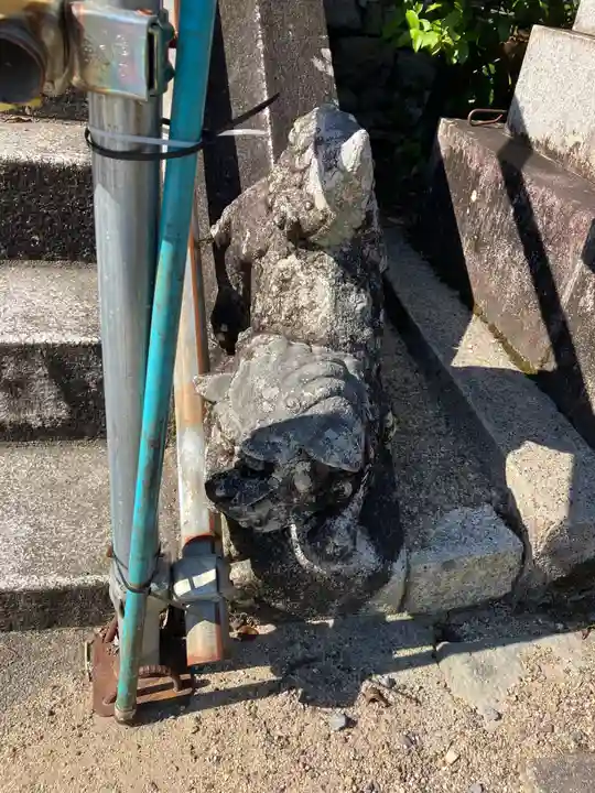 粉河産土神社(たのもしの宮)の像