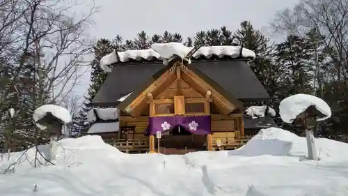 士別神社の本殿