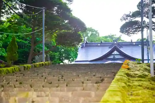 尻岸内八幡神社の景色