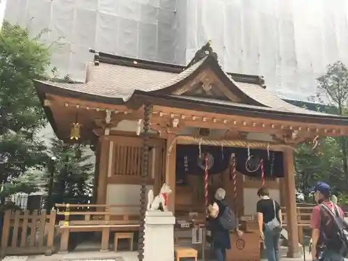 福徳神社（芽吹稲荷）の本殿