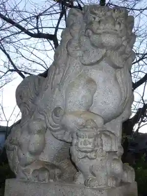六孫王神社の狛犬