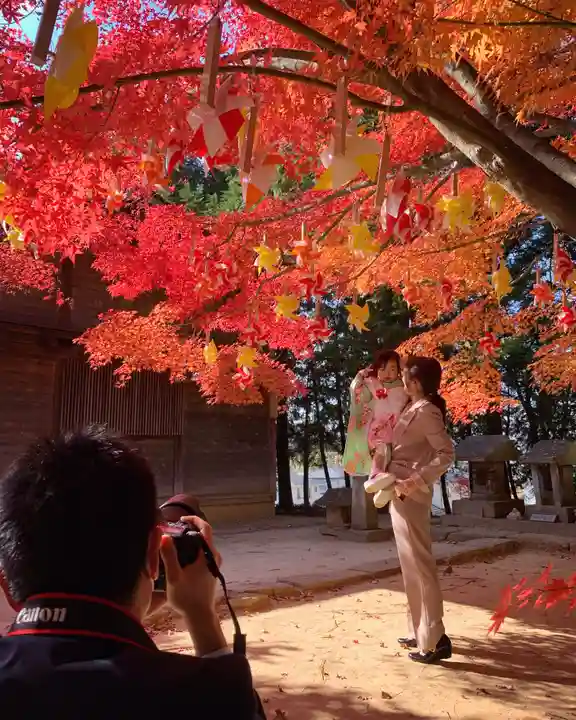 滑川神社 - 仕事と子どもの守り神(福島県)