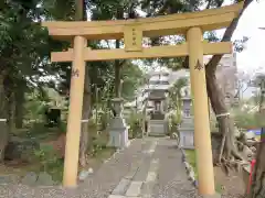 菊田神社の鳥居