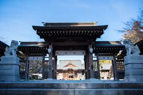 白鷺神社の山門・神門