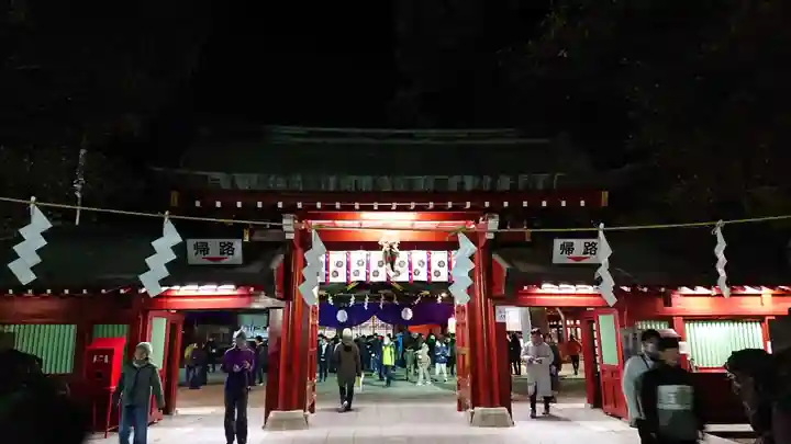 大國魂神社の山門・神門