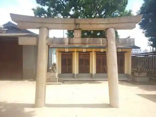 舞子六神社の鳥居