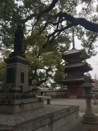 斑鳩寺の塔