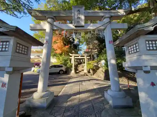 多摩川浅間神社の鳥居