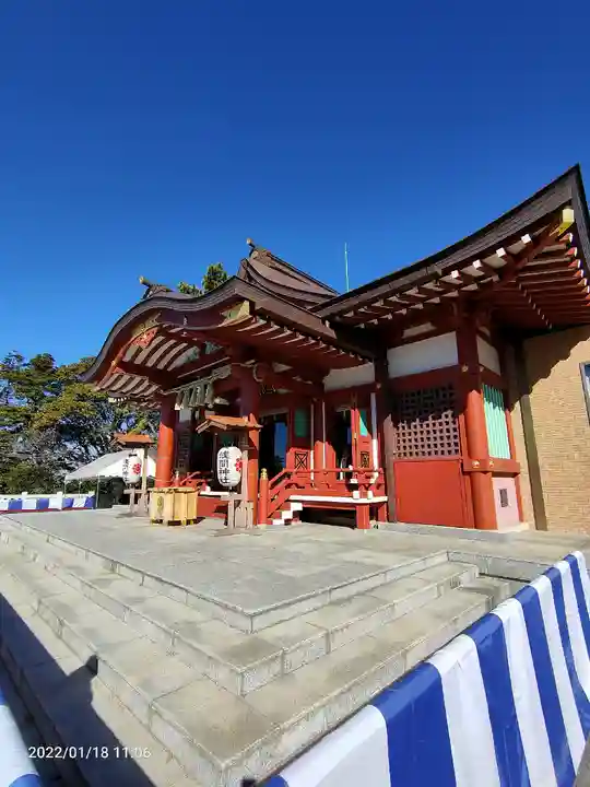 稲毛浅間神社の本殿・本堂
