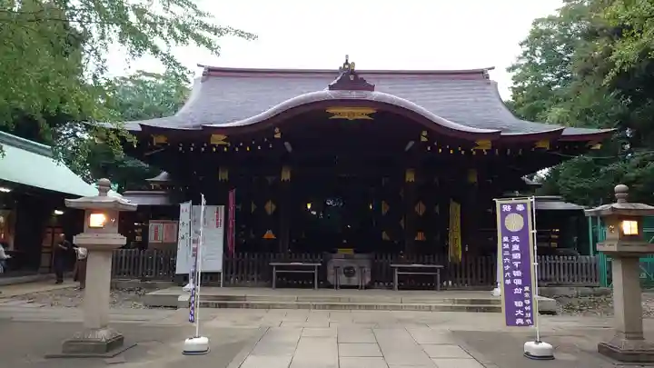 渋谷氷川神社の本殿・本堂