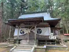 健武山神社の本殿