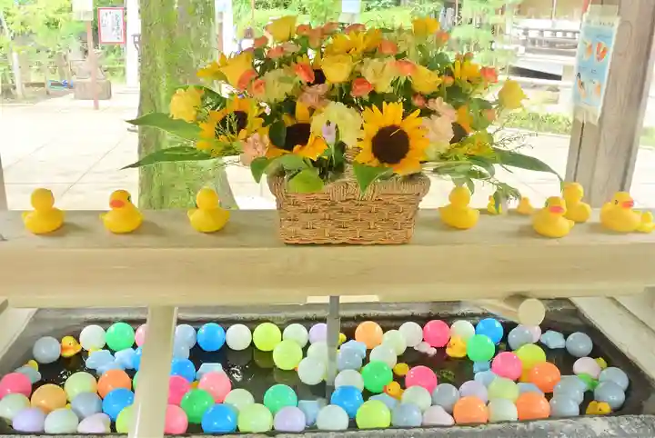 鳩森八幡神社の手水舎