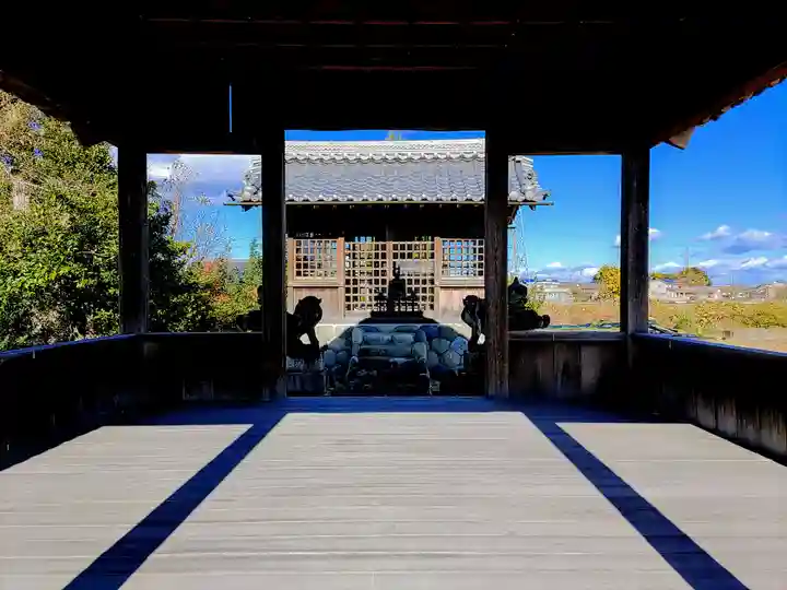 八幡社(祖父江町祖父江)の本殿・本堂