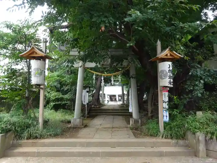 下高井戸八幡神社の鳥居