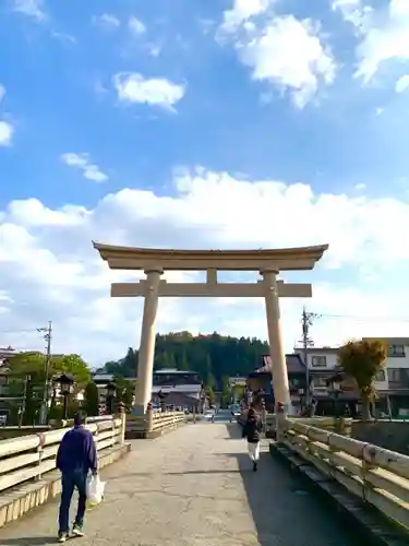 櫻山八幡宮の鳥居