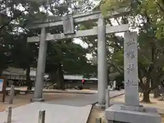 松陰神社の鳥居