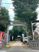 駒込天祖神社の鳥居