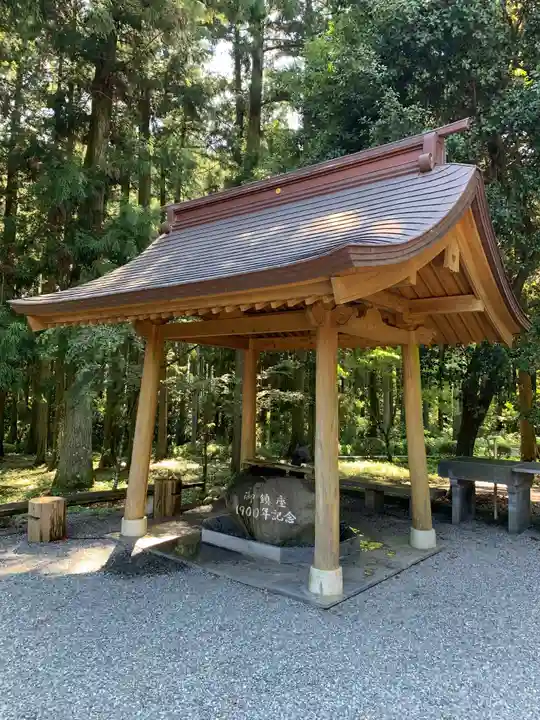 山宮浅間神社の手水舎